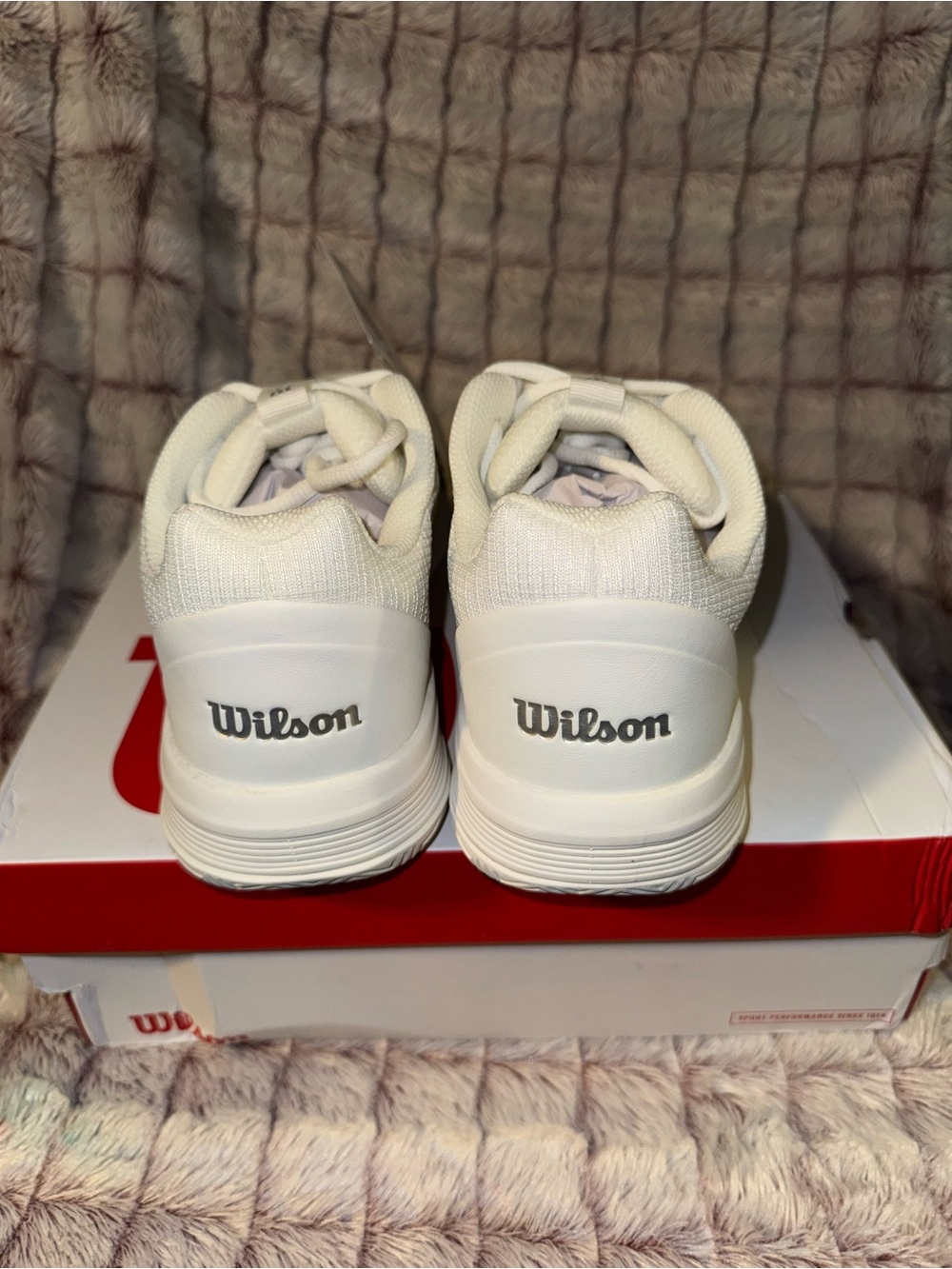 Wilson CourtGlide W Women’s Athletic Shoes White Silver - Picture 5 of 8